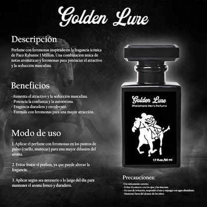 GOLDEN LURE - PERFUME CON FEROMONAS PARA HOMBRE