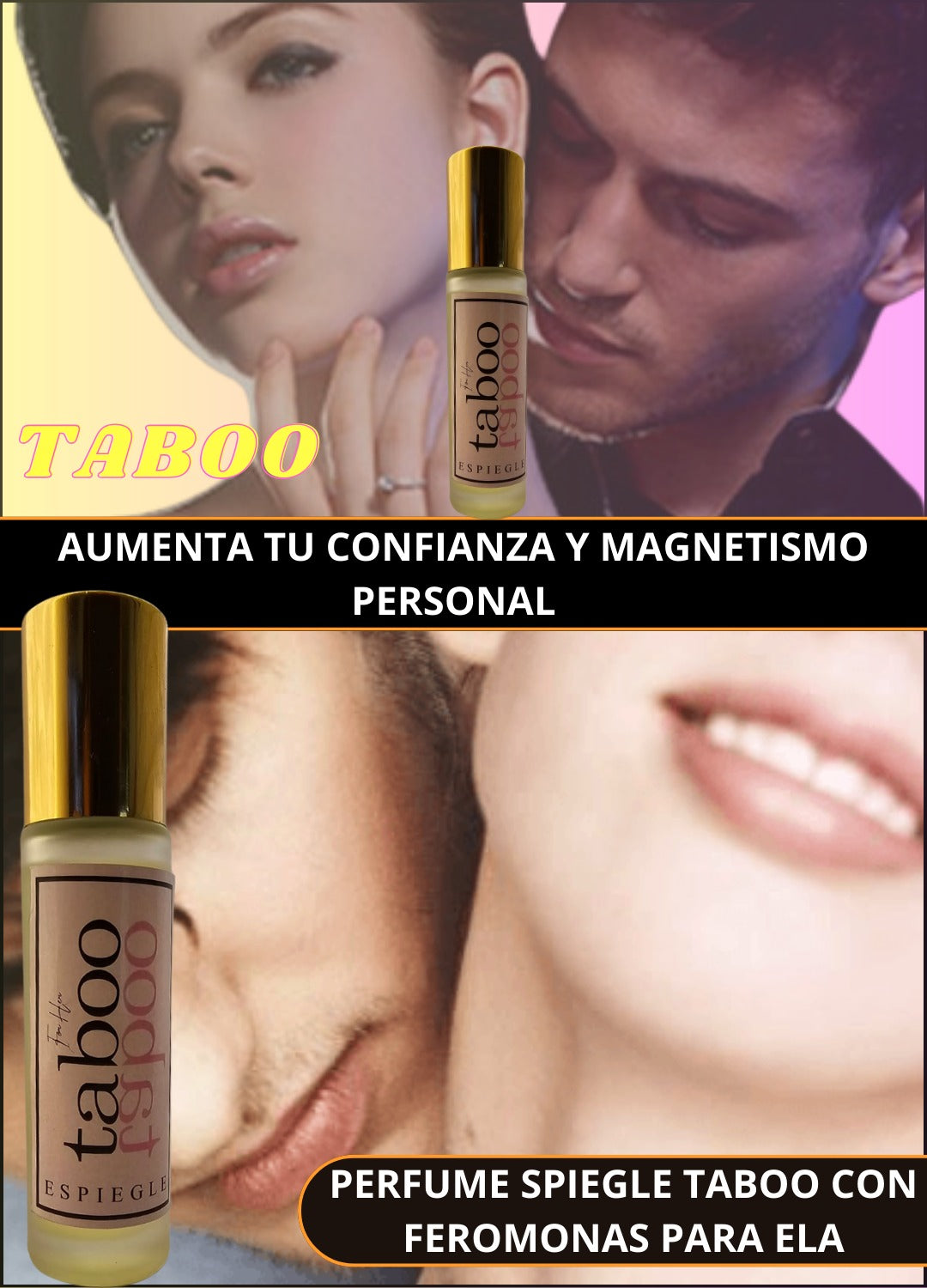 Perfume con feromonas para ella - TABOO